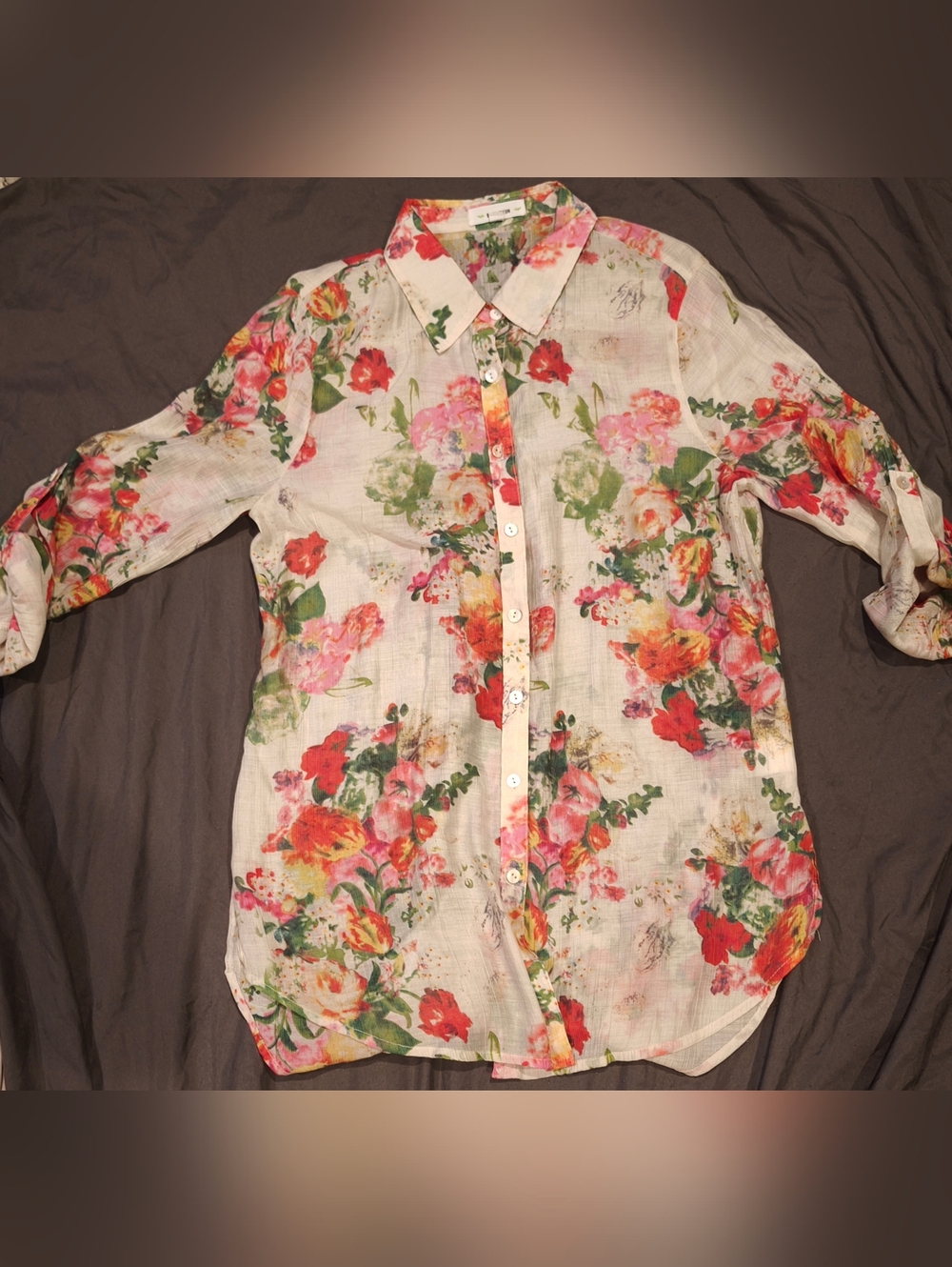 BD Collection Women's Spring Button Shirt - Picture 2 of 7